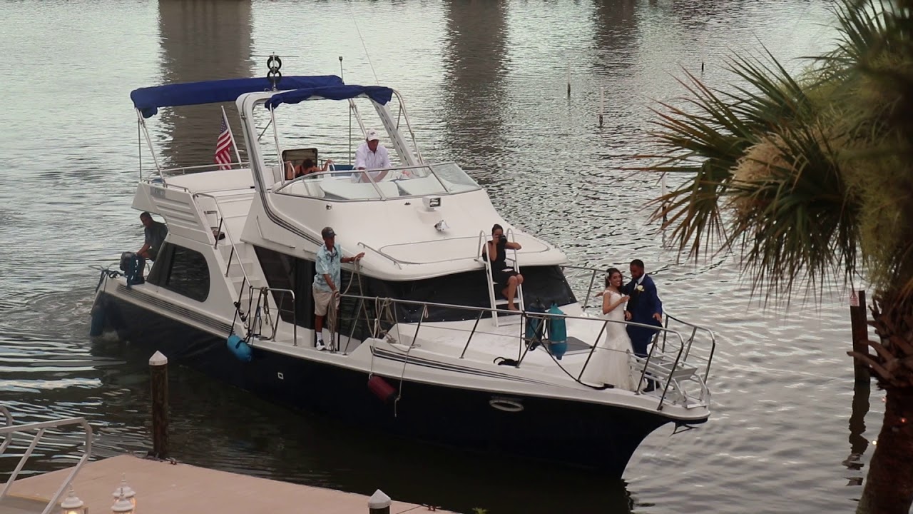 Epic Grand Yacht Entrance with Arabic DJ in Florida in Daytona Beach