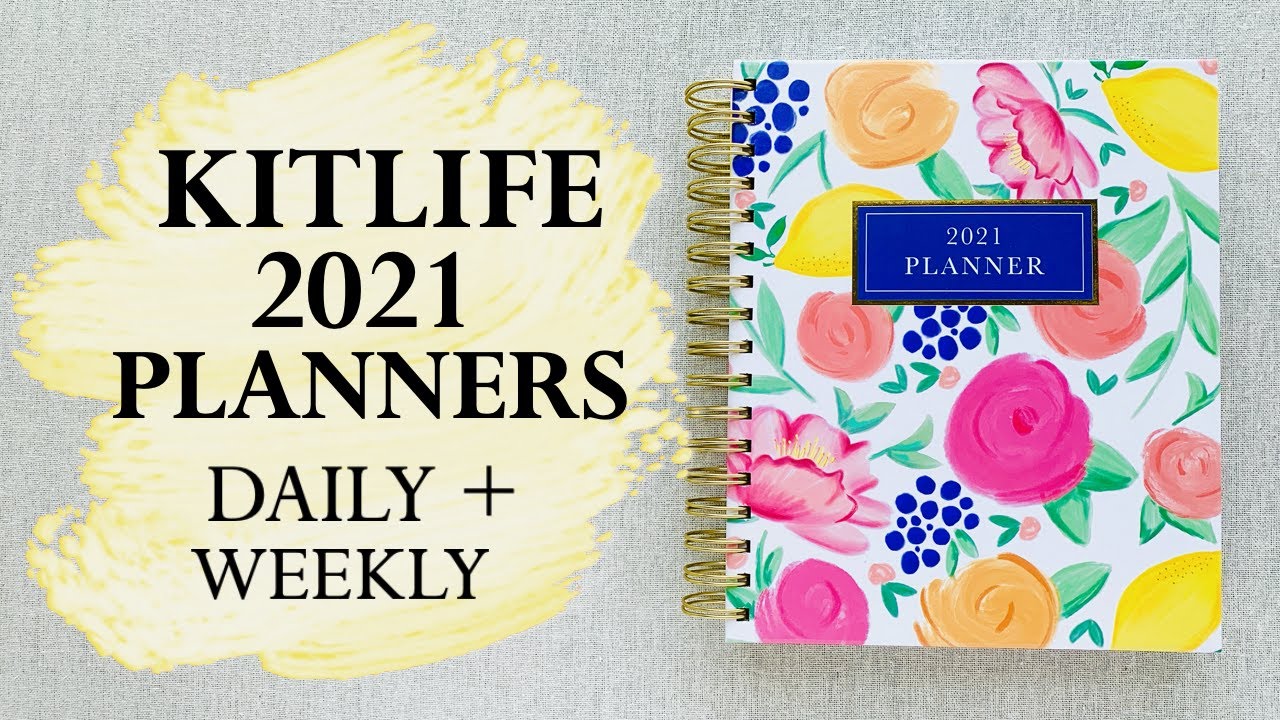 KITLIFE 2021 PLANNERS |DAILY & WEEKLY| + $5 OFF!