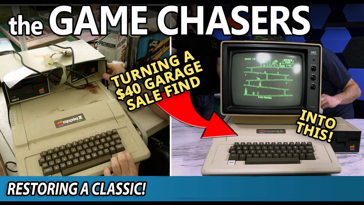 The Game Chasers - The Unexpected Value of This Apple II Find!