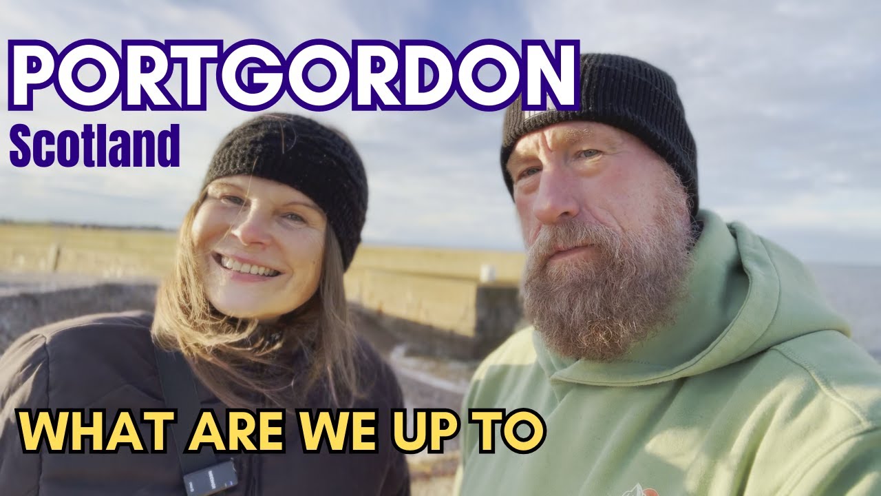 We're on the beach for a walk and Talk in Portgordon