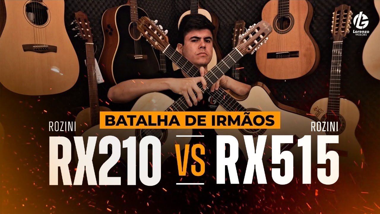 Comparativo RX210 x RX515 - Studio Clássico vs Studio Flat