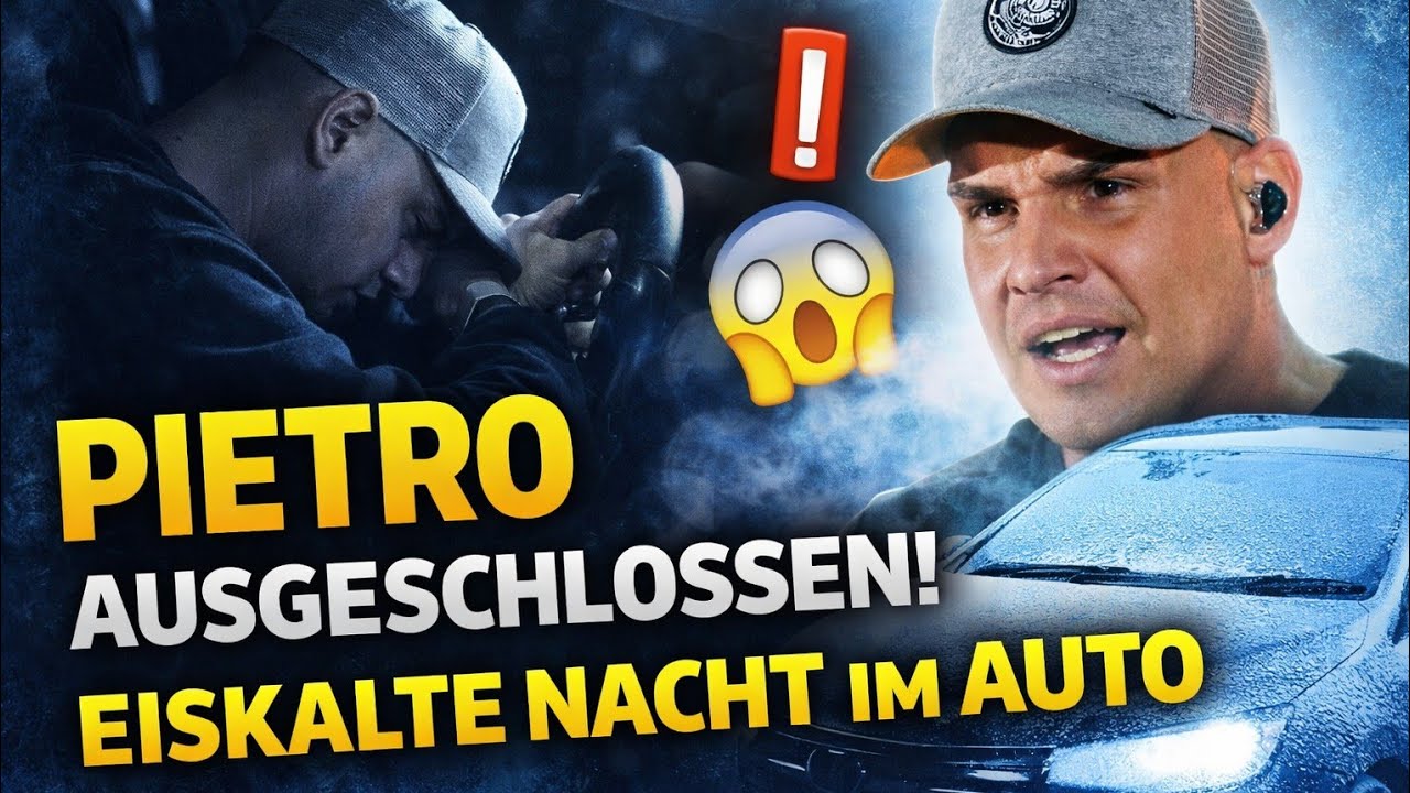 Pietro Lombardi ausgesperrt! Eiskalte Nacht im Auto bei Minusgraden