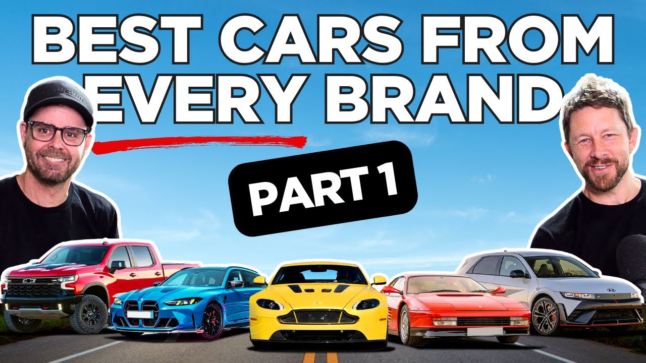 The BEST cars from EVERY car brand (Part 1)