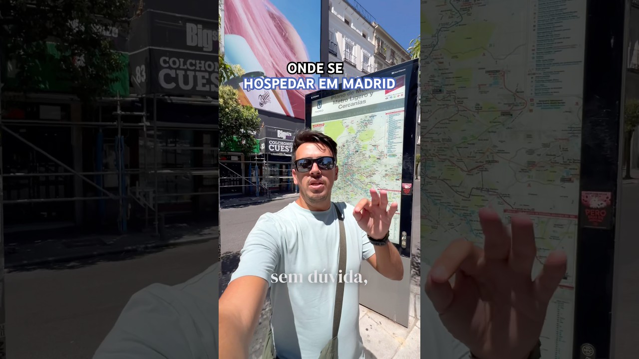 Onde se hospedar em Madrid? #espanha #madrid #hospedagem