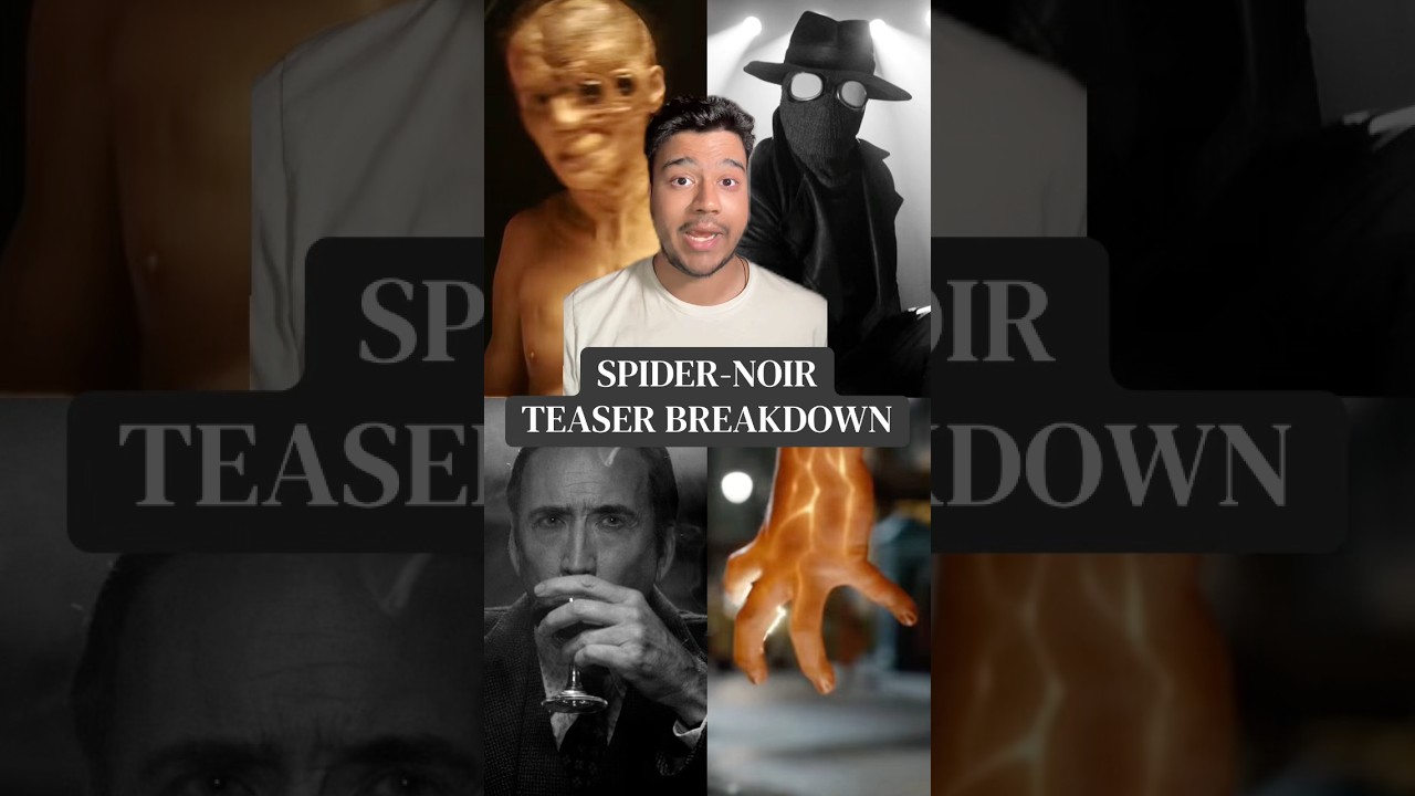Spider-Noir Teaser Breakdown + Easter Eggs Revealed (THE SINISTER SIX?!?)