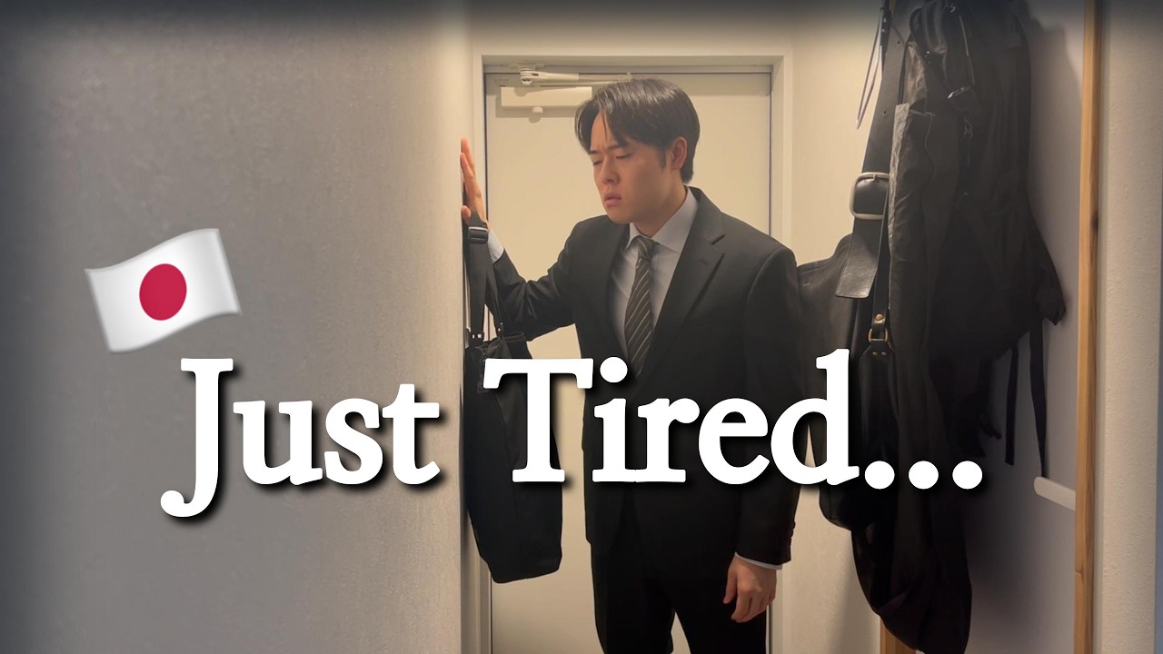 Working 12 Hours a Day in Japan 🇯🇵 | The Real Routine of a Low-Salary 25-Year-Old Salaryman