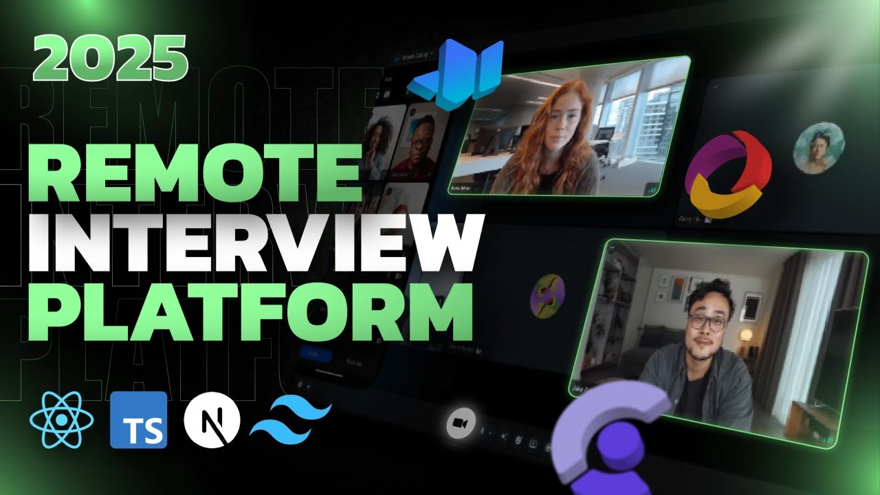Video Calling Interview Platform: Build a Full Stack Project with React & Next.js