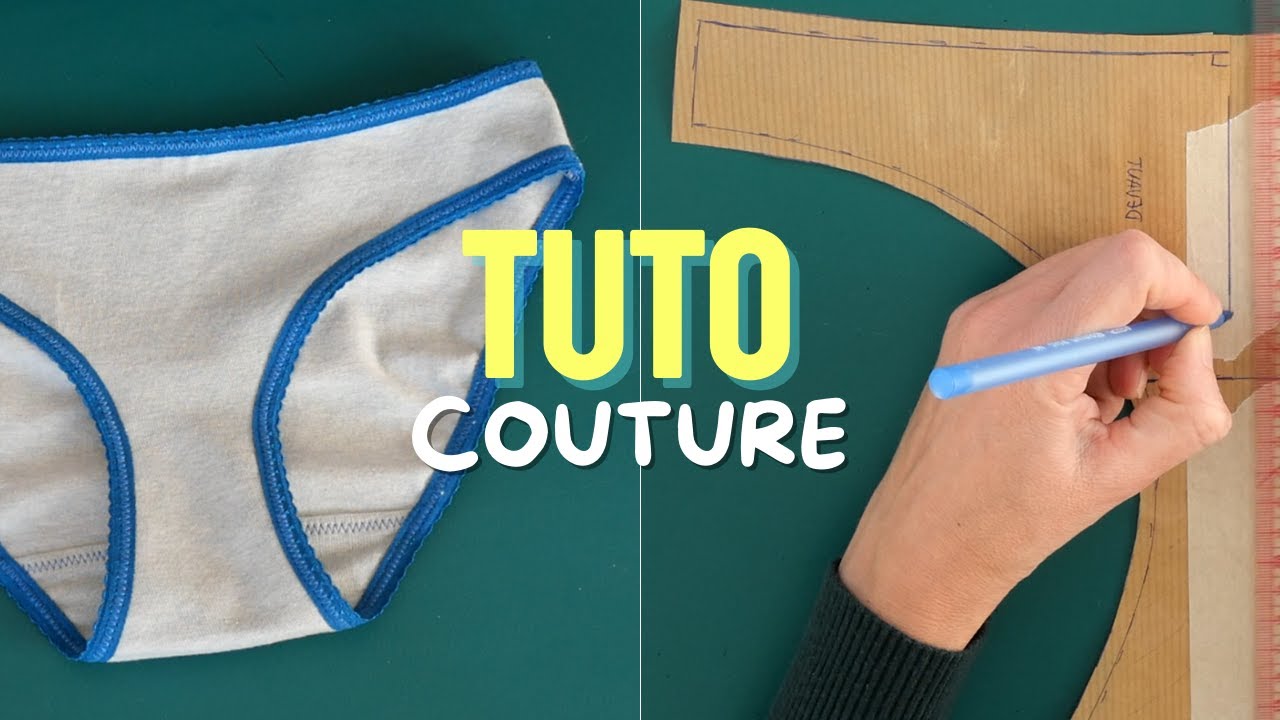 Coudre une culotte : faire son patron + explications couture pas à pas !