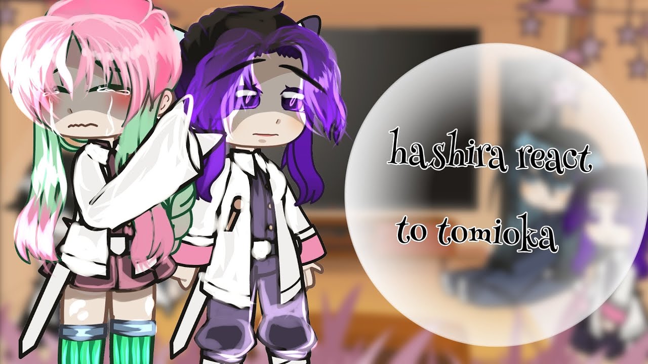 Hashiras react to tomioka giyuu||(angst)||part 1?||•ranim-san•||(read description)||