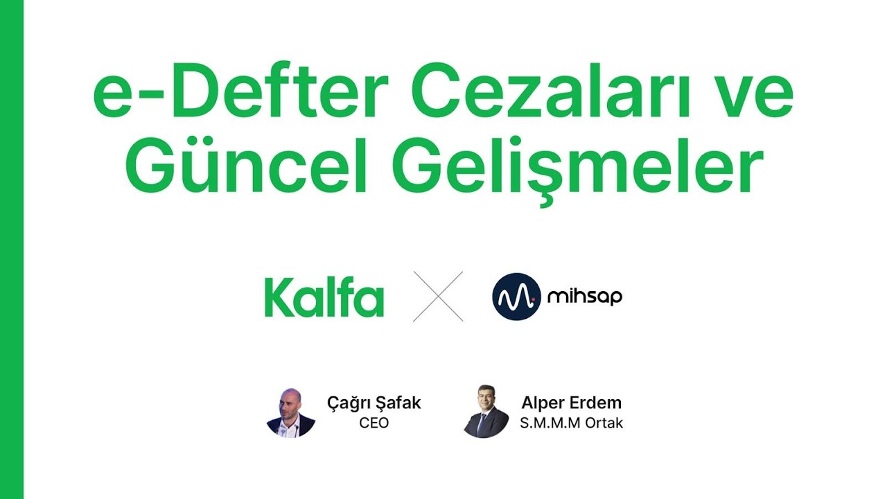 e-Defter Cezaları ve Güncel Gelişmeler