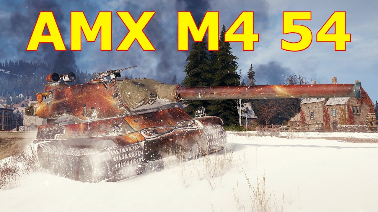 World of Tanks AMX M4 mle. 54 - 19/19/18 – Nearly Perfect