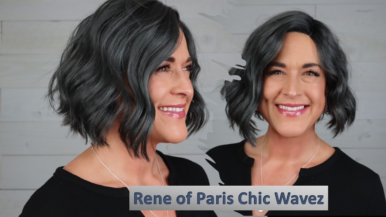 Chic Wavez in Midnight Stone | Rene of Paris MUSE collection | Fashion wigs at their finest!!