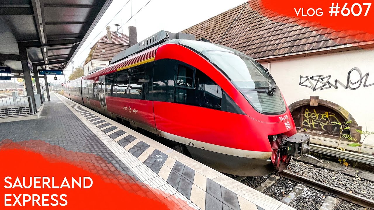 Der Sauerland-Express | TripReport (1. Klasse) | Vlog 607