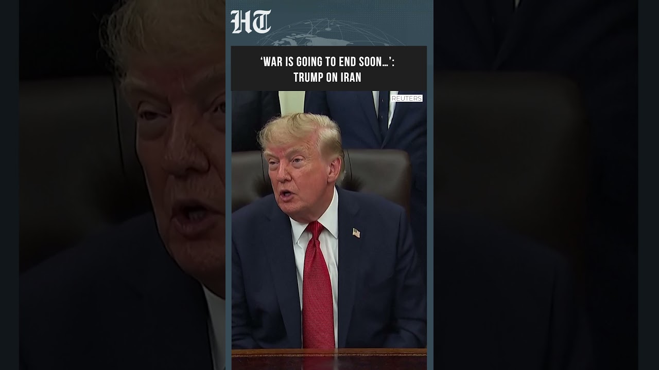 Трамп заявляет, что &laquo;война скоро закончится&raquo;, несмотря на продолжающийся конфликт с Ираном | #shorts