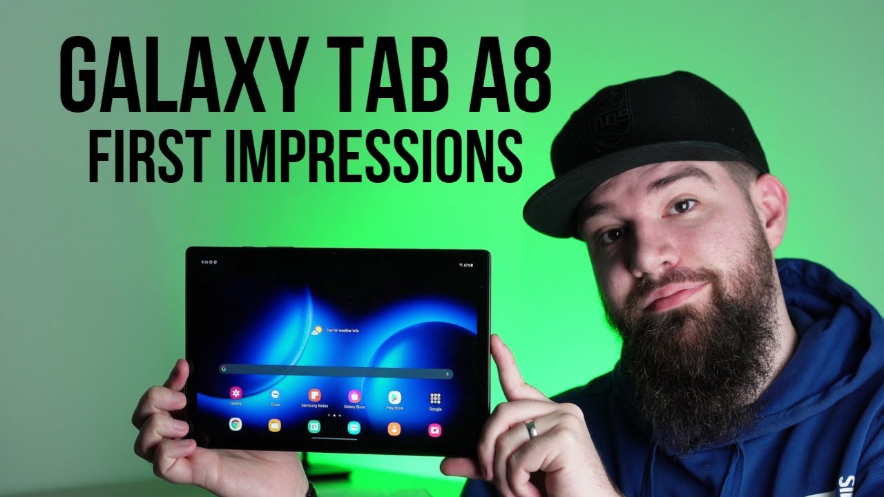 Samsung Galaxy Tab A8: Hands-On First Impressions