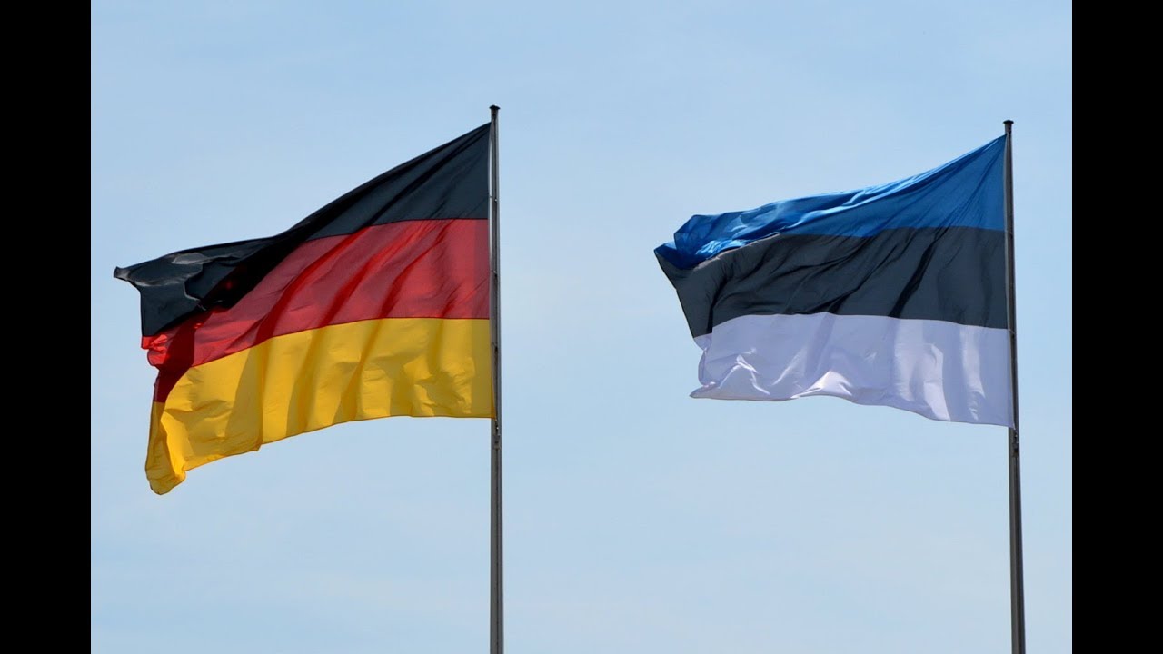 Nationalhymne Estland 15.06.2017 Kanzleramt