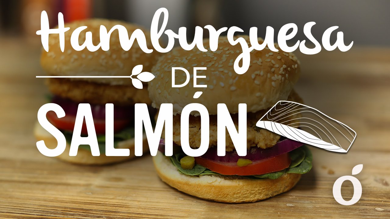 Hamburguesa de Salm&oacute;n | Salmon burger | Kiwilimon