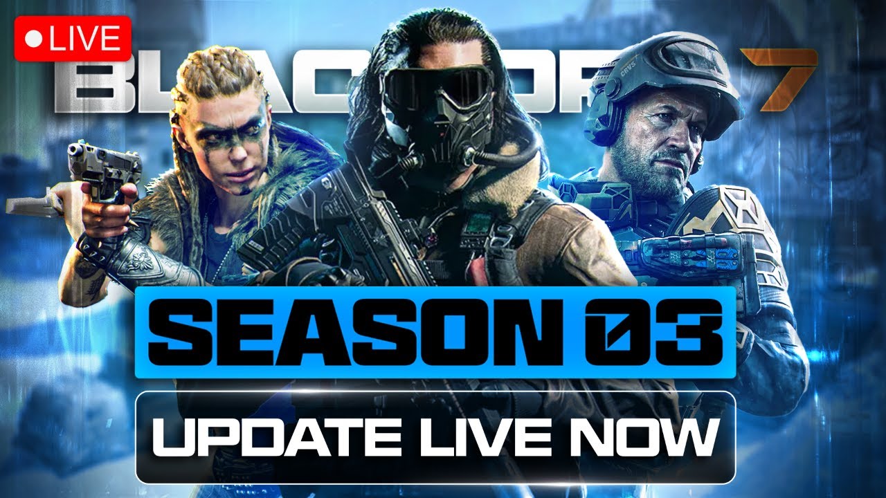 BLACK OPS 7 SEASON 3 DLC UPDATE LIVE.. (NEW MAP, CAMO EVENT & ENDGAME ACT 1)