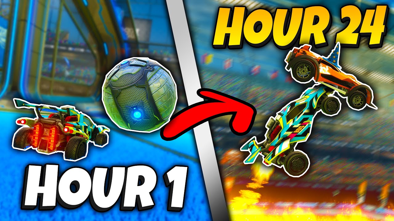 Я освоил 24 навыка Rocket League за 24 часа