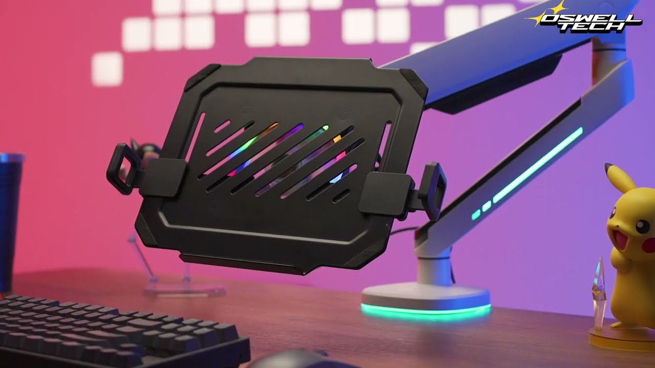 Suporte bandeja de apoio para Notebook com cooler RGB