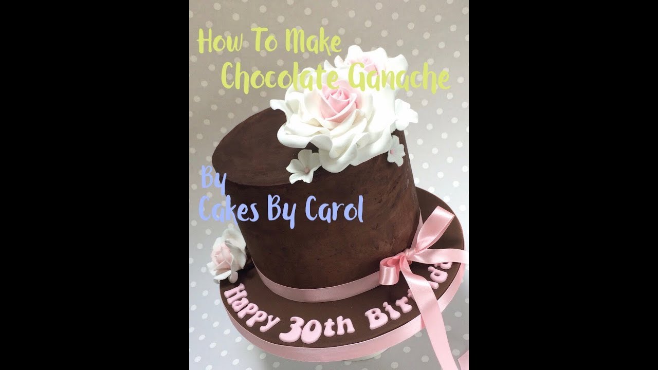 How to Make Chocolate Ganache | Smooth & Luxurious Cake Covering