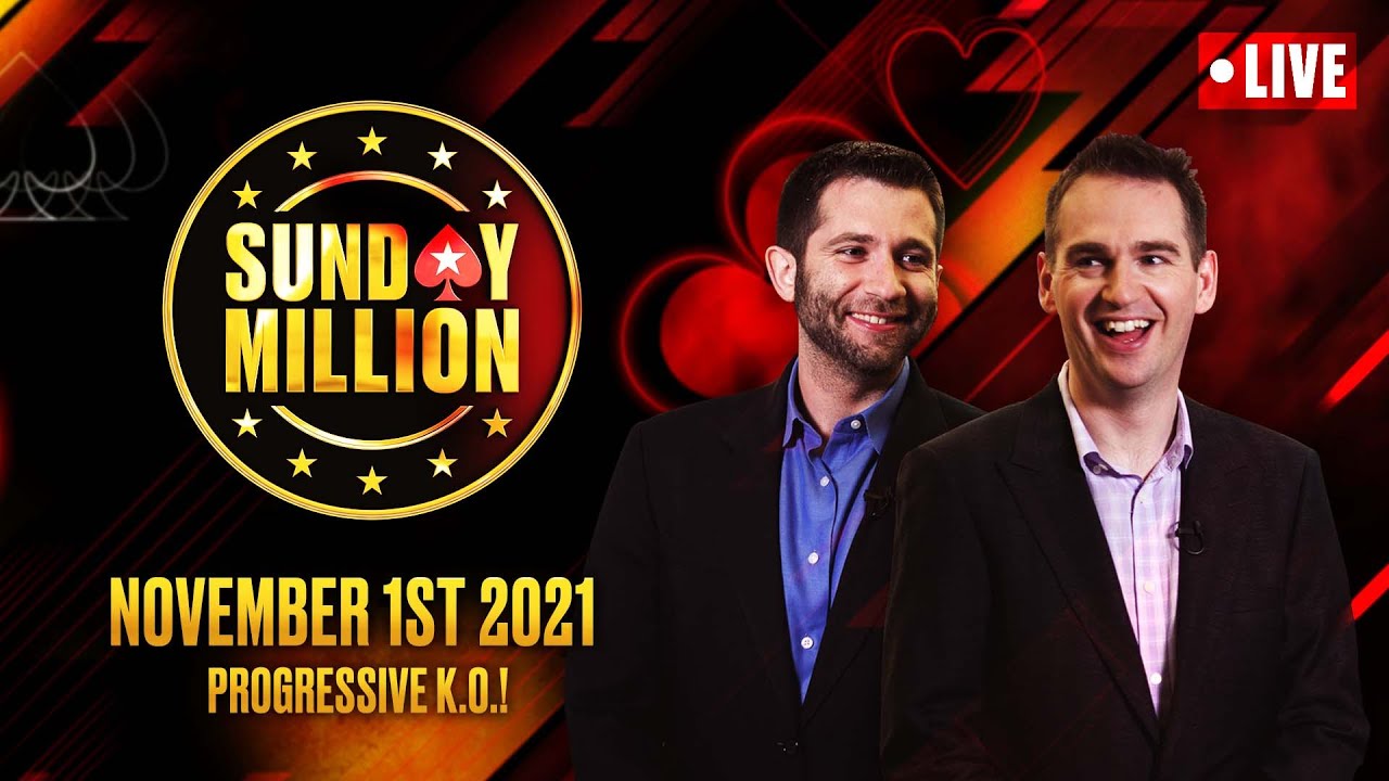 $109 SUNDAY MILLION: $1M Gtd, 2-Day Event &spades;️ Hosted by Hartigan, Stapes & Benger! &spades;️ PokerStars