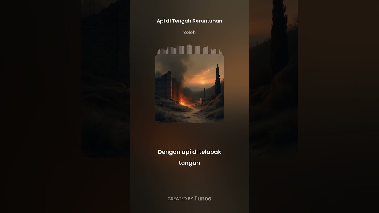 Lagu rock suci dalam reruntuhan 