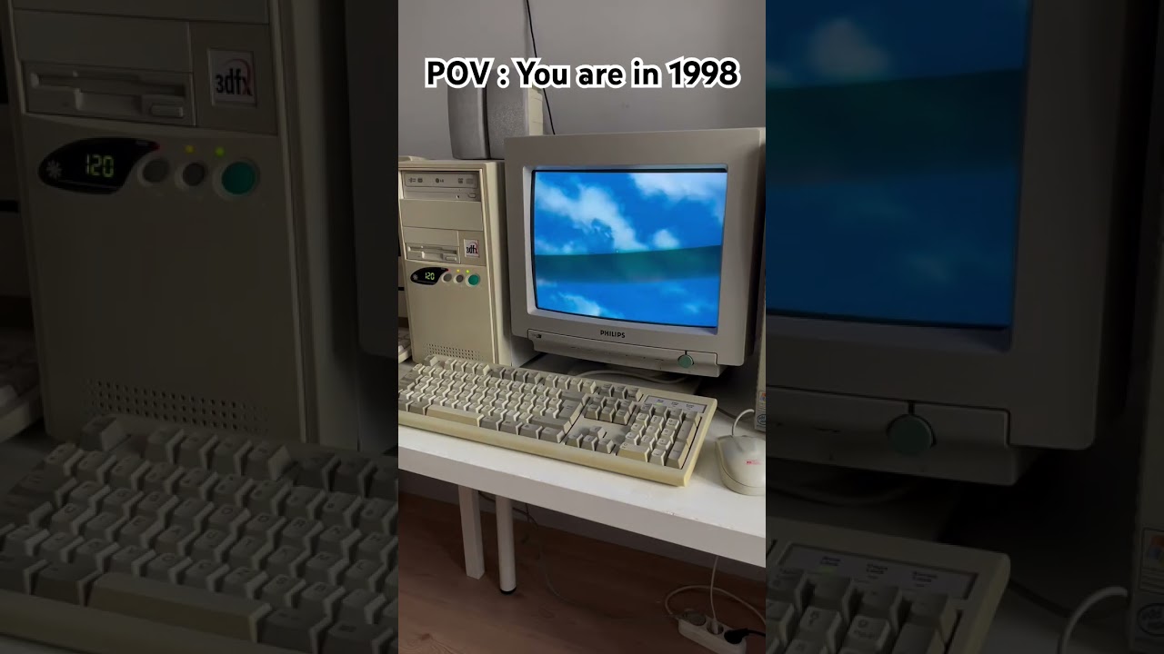 Who remembers old Windows 98 days?! 😇😇😇