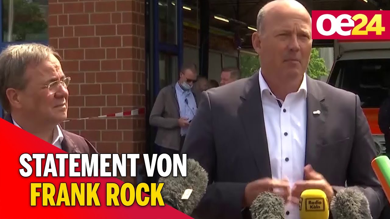 Frank Rock &uuml;ber Flut-Katastrophe in Erftstadt-Blessem