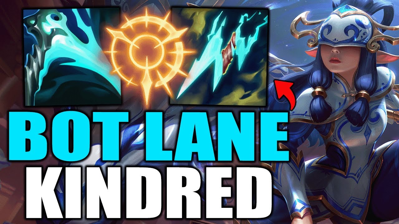 Kindred Adc DESTROYS Bot Lane With This Crit Build! (Melt Everyones Health Bar!)