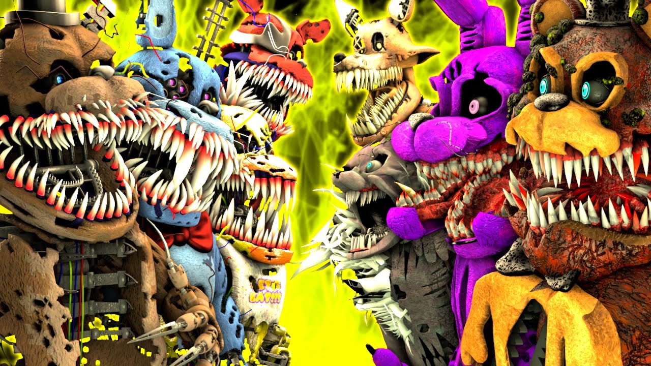[SFM FNaF] Corrupted vs Twisted