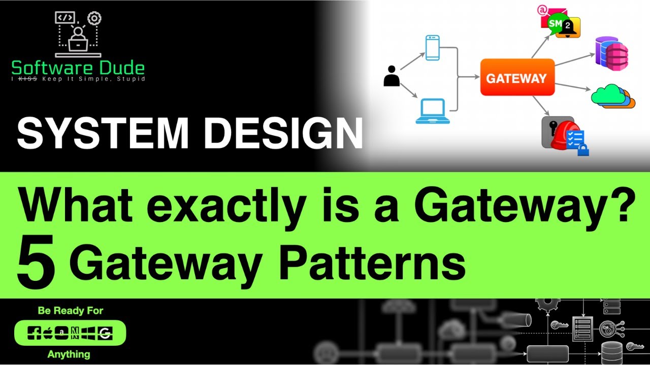 5 Gateway Patterns in System Design | System Design Patterns | System Design Interview | Must Know