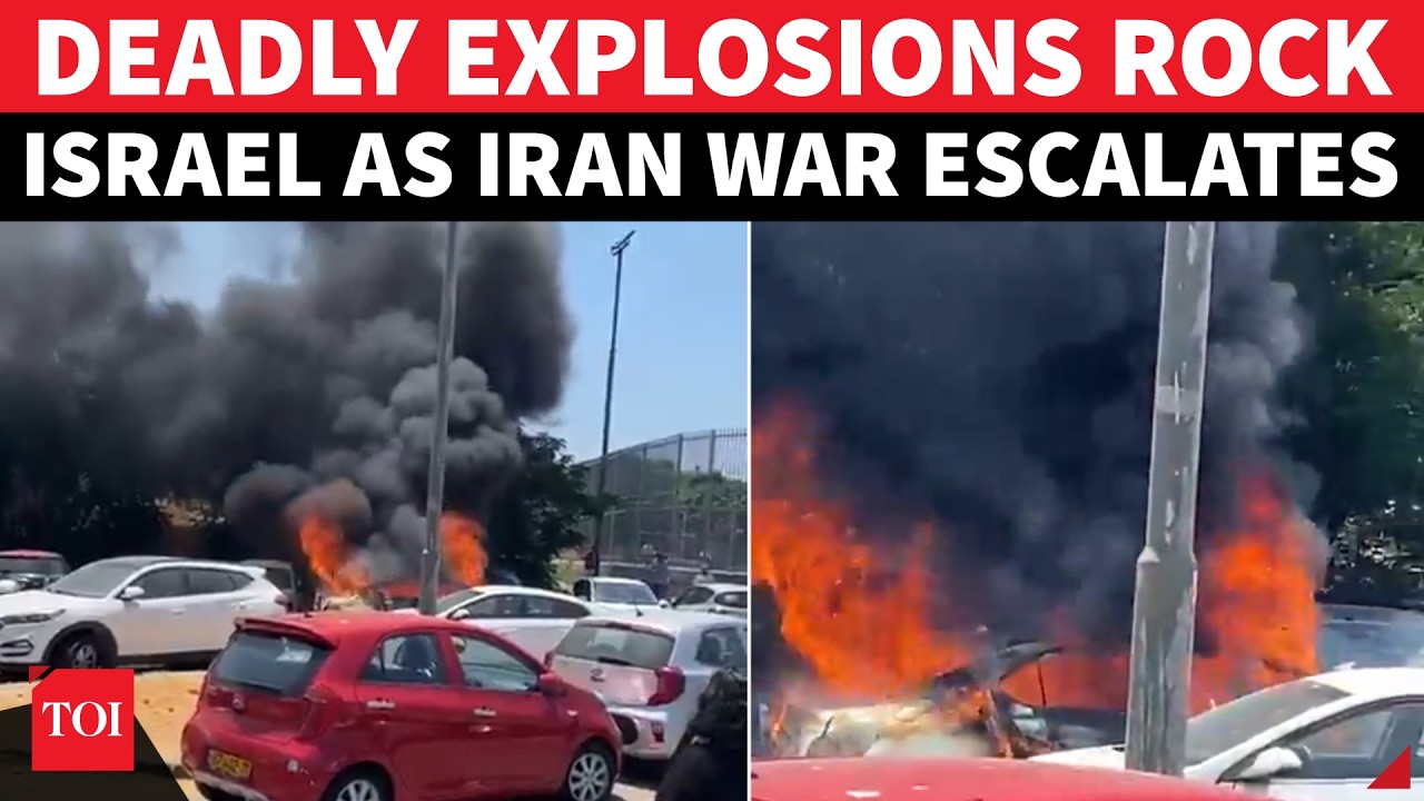 ON CAM: Bloodbath in Central Israel After Shocking BOMB BLASTS; Devastating Scenes | Watch