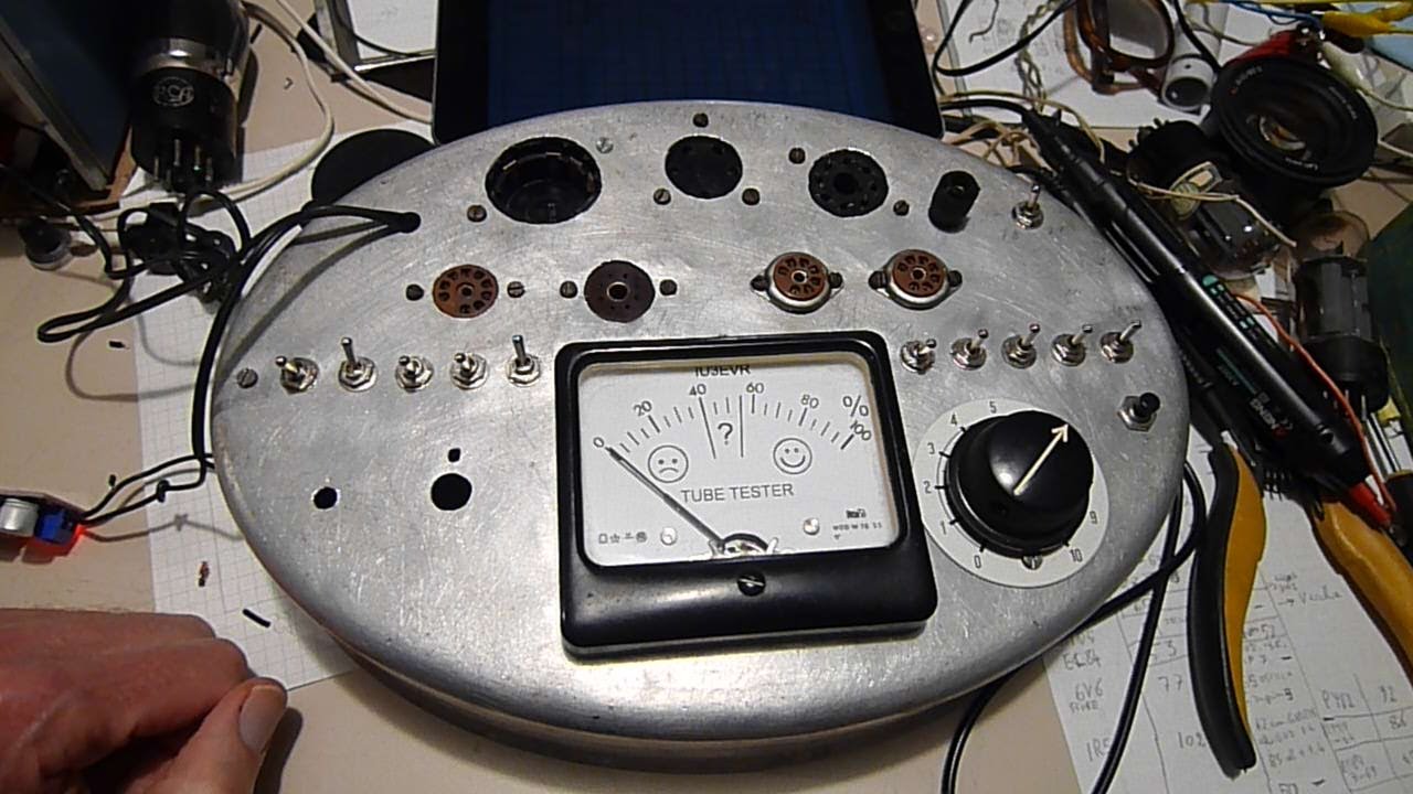 PROVAVALVOLE FAI DA TE DERIVATO DA SCUOLA RADIO ELETTRA MA SENZA TRASFORMATORE