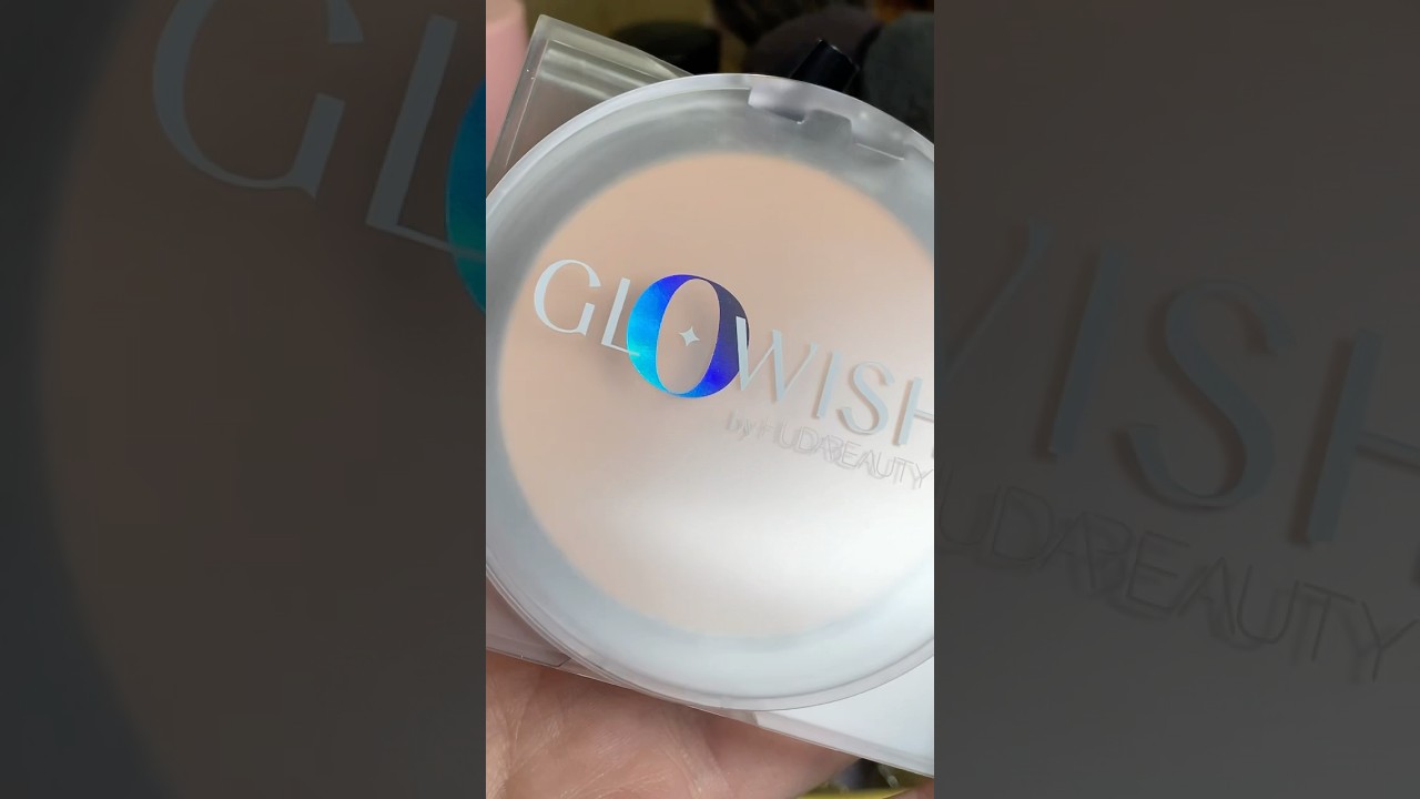 @Hudabeauty Glowish Luminous Pressed Powder✨ #hudabeauty #beauty #makeup #pressedpowder #glowish