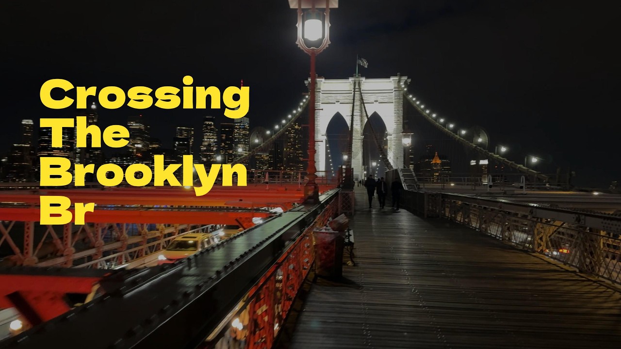 Crossin the BK Bridge NYC