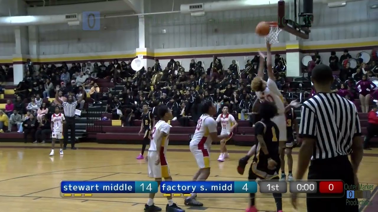 Stewart Middle School vs Factory Shoals Middle School 8th Grade Boys Basketball Game 1/13/2026