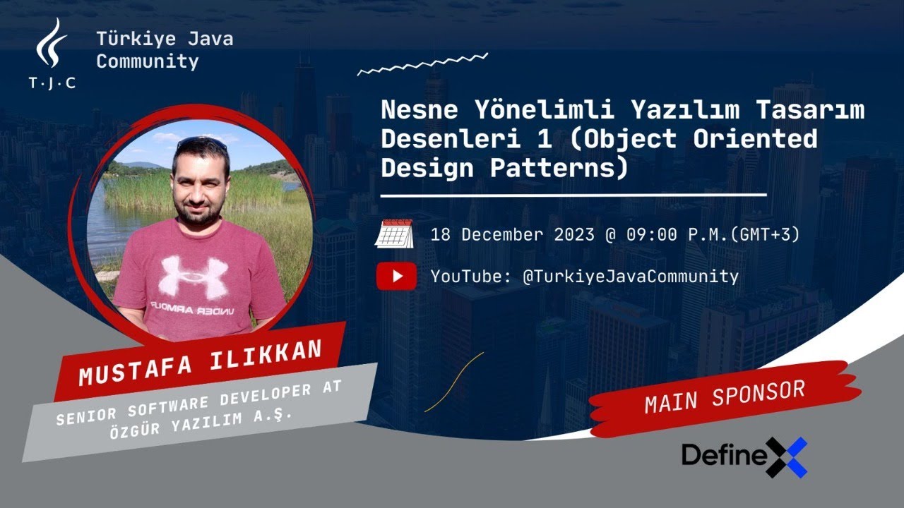 Nesne Yönelimli Yazılım Tasarım Desenleri (Object Oriented Design Patterns)
