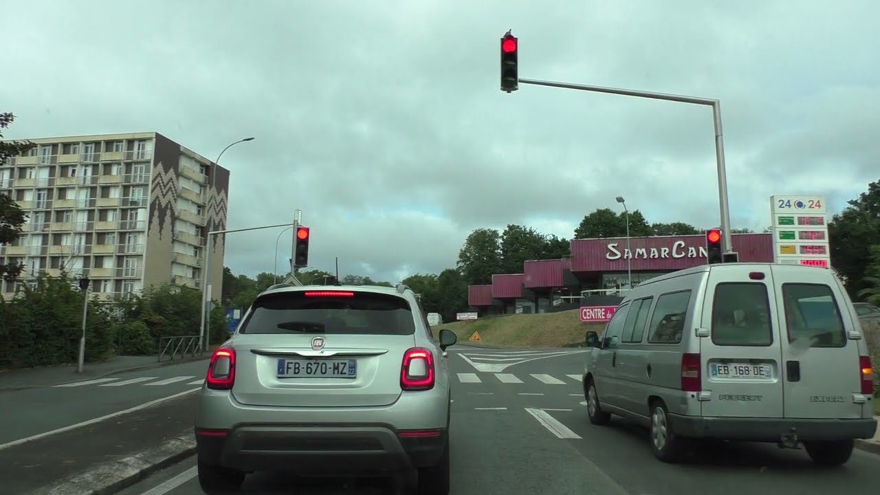 Driving Around 22300 Lannion, Côtes d'Armor, Brittany, France 17th July 2025