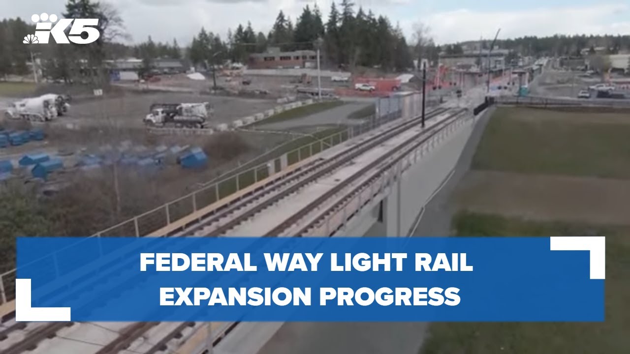 Federal Way light rail expansion progress