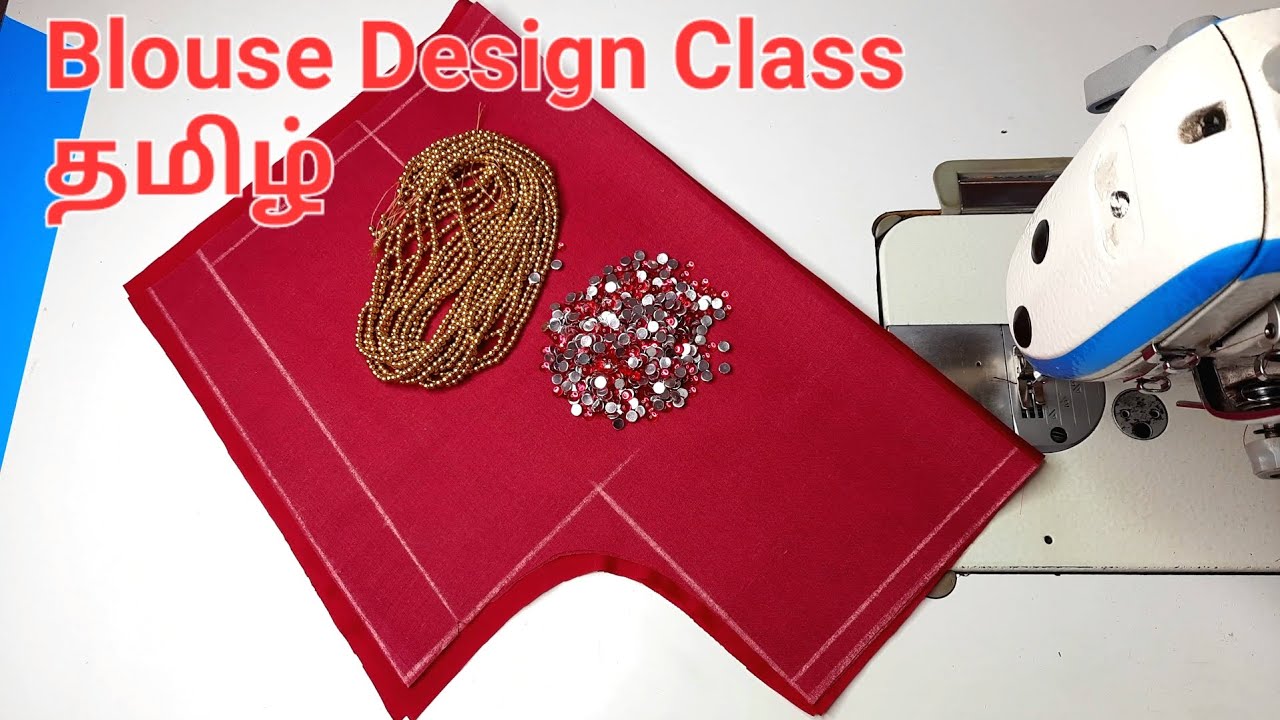 Pattu saree wedding stone work blouse design @Designerfdi