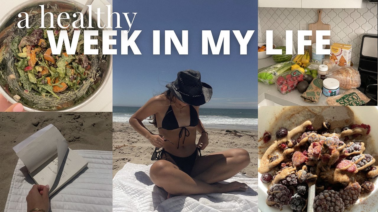 A HEALTHY WEEK IN MY LIFE: what I ate, trying pilates, healthy recipe ideas & a week of groceries