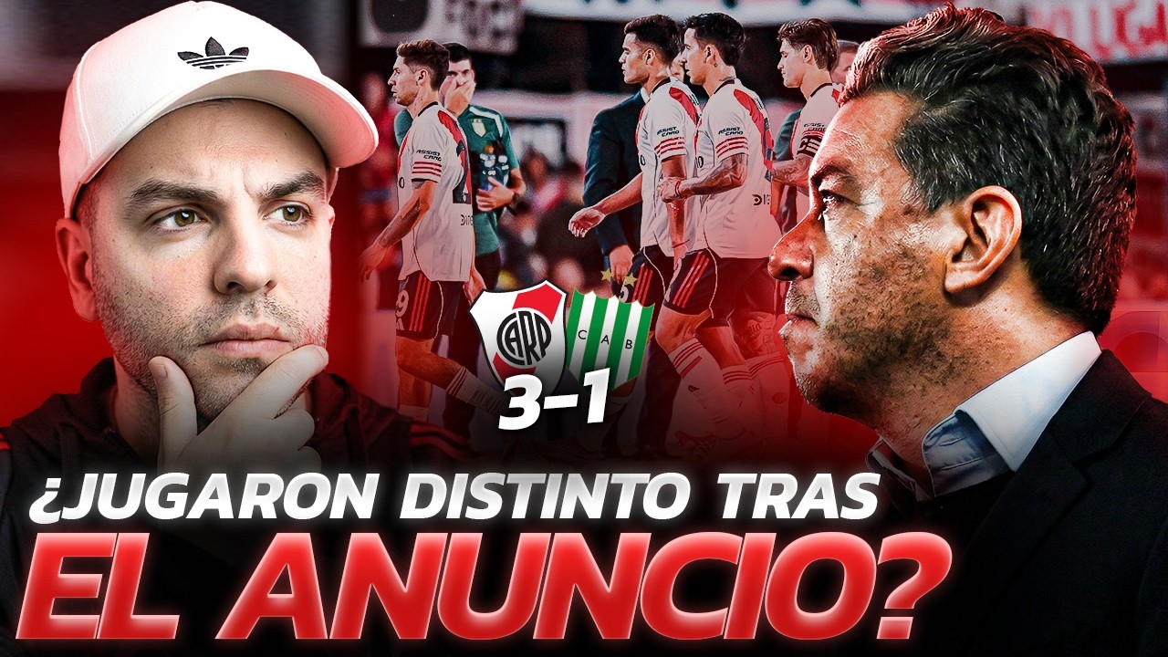¿RIVER JUGÓ DISTINTO JUSTO AHORA? | 3- 1 A BANFIELD (APERTURA 2026)