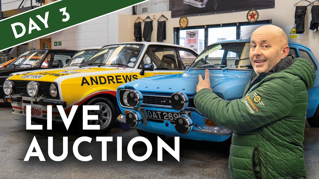 LIVE CLASSIC CAR AUCTION | 900 Lots! | Mathewsons March Auction Day 3