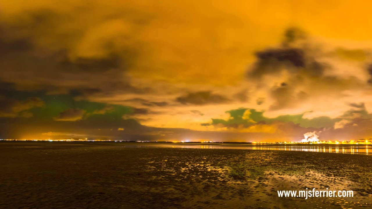 Northern Lights 27th - 28th February 2014 - Barassie Beach - Troon - MJSFerrier