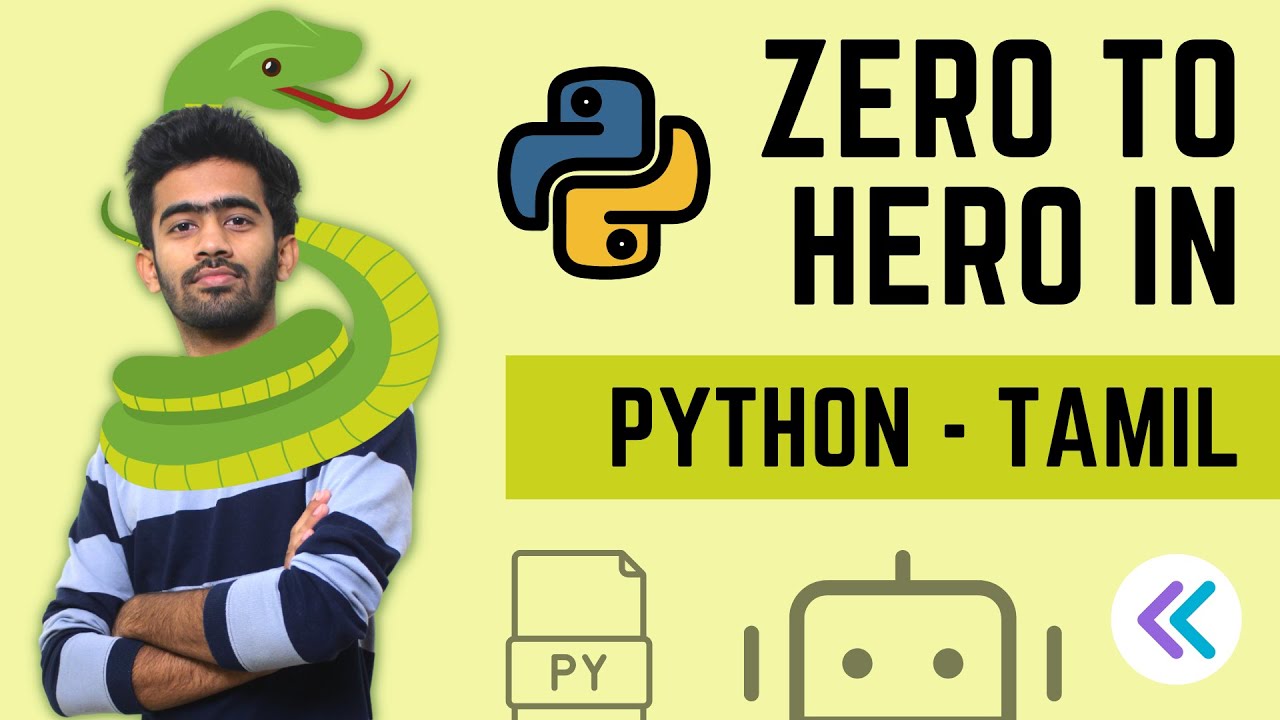 Learn Python in 2 Hours: Basics of Python in Tamil