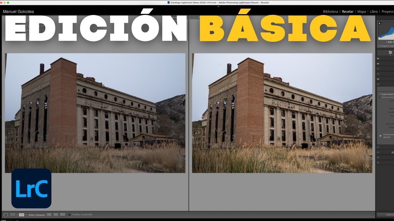 📷 Transforma tus fotos RAW en Lightroom desde cero 🌟 | Aprende con Manu