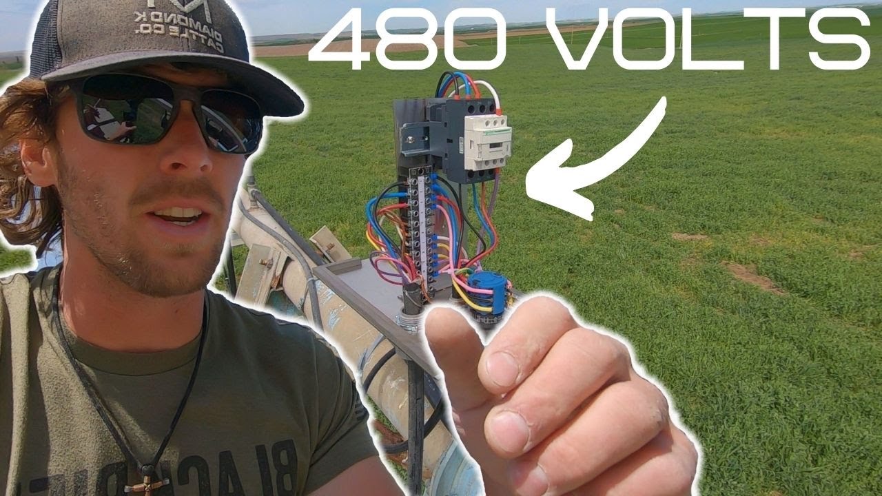 Отец и сын пытаются подключить центральную поворотную опору на 480 вольт | Никогда этого не делал
