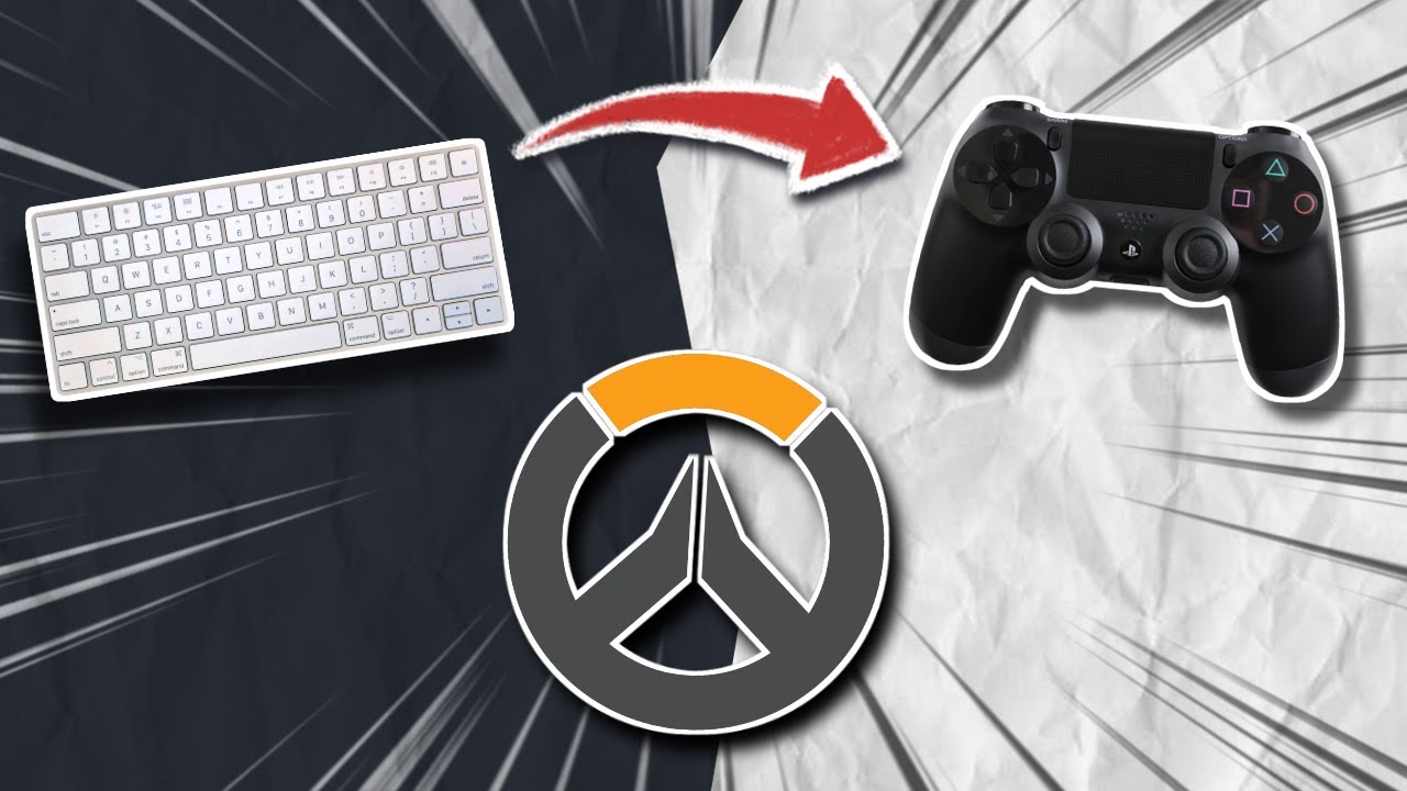 Playing OVERWATCH on CONTROLLER for the First Time