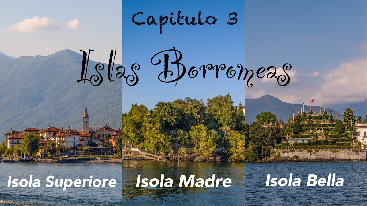 Cogemos un BARCO para explorar las ISLAS Borromeas en el  Lago Maggiore Italia! 🇮🇹